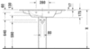 Duravit ME by Starck 2336100030 Раковина мебельная