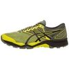 Кроссовки внедорожники мужские Asics Gel Fujitrabuco 6 черные-желтые (Распродажа) - 5