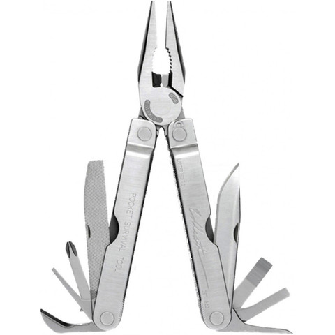 Мультитул Leatherman Heritage PST, 14 функций, кожаный чехол (подарочная упаковка), шт