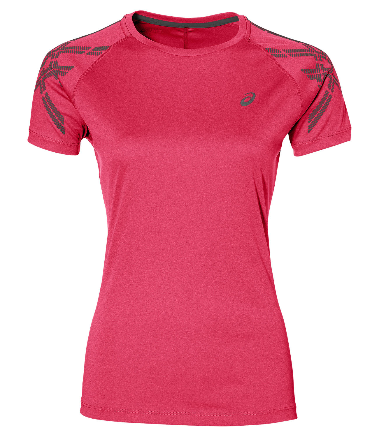 Футболка для бега женская Asics SS Stripe
