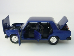 VAZ-2107 Lada dark blue 1:43 Agat Mossar Tantal