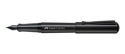 Ручка перьевая Faber-Castell Hexo Black, F  (150501)