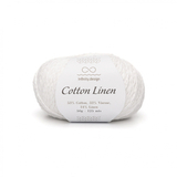 Пряжа Infinity Cotton Linen 1002 белый