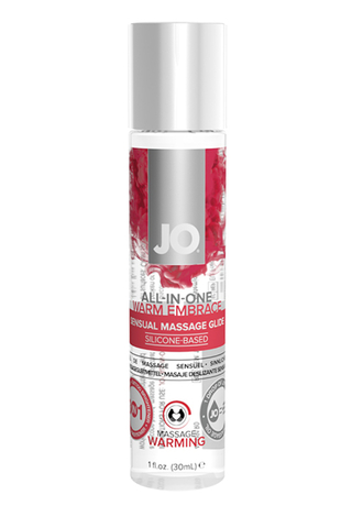 Любрикант с ароматом Sensual / JO ALL-IN-ONE Massage Oil Sensual (Unscented) , 30мл.