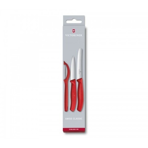 Набор ножей Victorinox Swiss Classic (6.7111.31) красный
