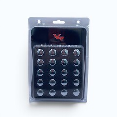 Комплект колесных гаек 17мм L35 M12x1.25 20шт. Хром