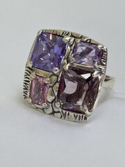 Квартет (кольцо из серебра)
