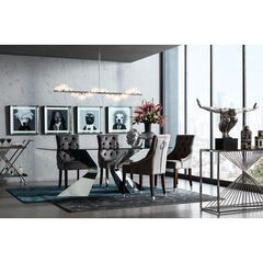 Кресло Prince Velvet Grey