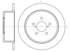 Диск тормозной G-brake  GR-01751