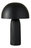 Лампа настольная texture sleek, D24х37 см, черная