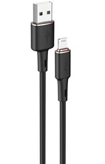 Кабель ACEFAST C25-02 Charging Data USB-A-Lightning Cable, 1,2м, черный
