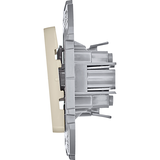 Выключатель одноклавишный - Legrand Inspiria - 10АХ 250В безвинтовые зажимы - слоновая кость — фото 21