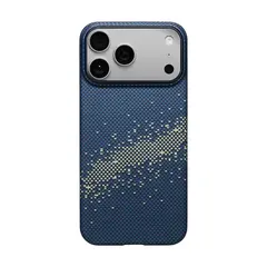 Чехол PITAKA Ultra-Slim Case для Apple iPhone 17 Pro (PitaTap) MagSafe, Milky Way Galaxy