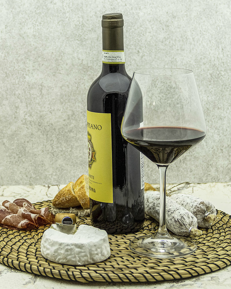 Вино Fattoria di Calappiano Кьянти Ризерва Калаппиано Красное Сухое 2015 г.у. 12,5% 0,75 л, Италия