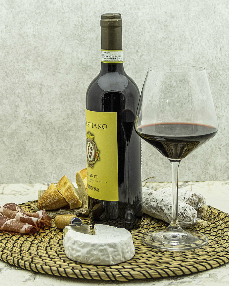 Вино Fattoria di Calappiano Кьянти Ризерва Калаппиано Красное Сухое 2015 г.у. 12,5% 0,75 л, Италия