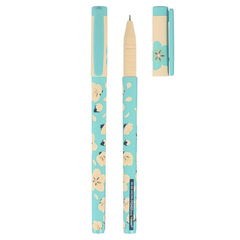 Ручка шариковая, масляная, Vinson, синие чернила, серия "Flower 2", 20 шт