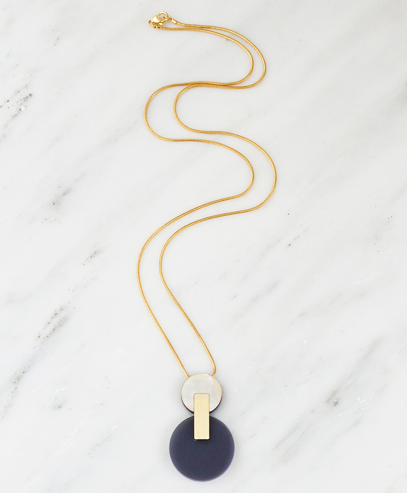 Подвеска Celeste I Necklace Navy