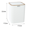 Fixsen White Wood FX-402-6 Ведро, цвет: белый