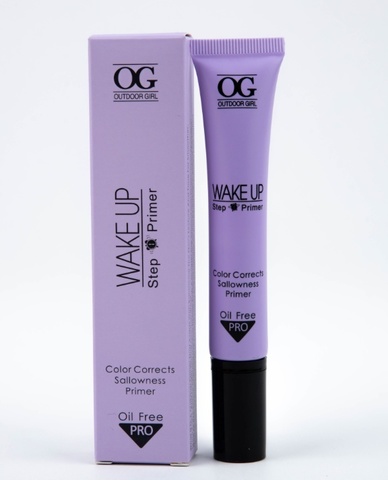 OG-FS5329 Праймер - минеральная основа для лица MAUVE/ФИОЛЕТОВЫЙ, WAKE-UP PRIMER,в тубе