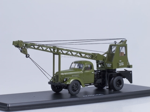 ZIL-164 Truck Crane AK-75 khaki Start Scale Models (SSM) 1:43