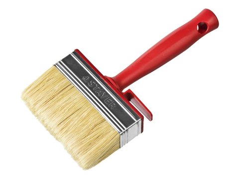 STAYER UNIVERSAL, 3 х 10 см, светлая щетина, пластмассовый корпус, все виды ЛКМ, макловица (01824-10)