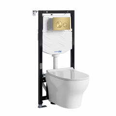 WasserKRAFT Aller 10TLT.010.ME.MG02.H001 Система инсталяции с унитазом фото