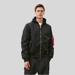Бомбер Alpha Industries MA-1 Natus Black (Черный)