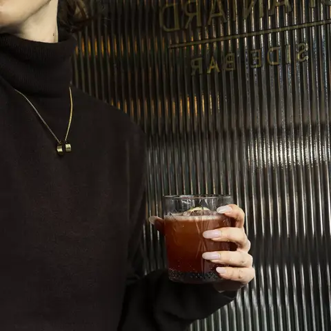 Набор из 4 стаканов для виски STONE DOF 390 мл Bartender BORMIOLI ROCCO арт. 666218GRS021990