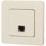Розетка компьютерная RJ45 категория 6 UTP - Legrand Inspiria - слоновая кость — фото 9