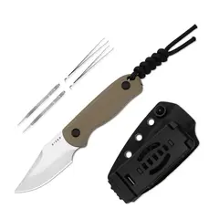 Фото Туристический нож Kizer Drop Bear , сталь AEB-L, рукоять Tan G10