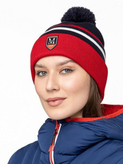 Шапка Moax Blizzard синий-красный