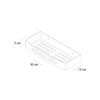 Fixsen Hotel FX-31003Q Полка душевая, цвет: графит