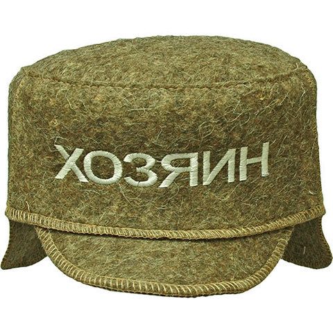 Шапка Хозяин для бани - 6
