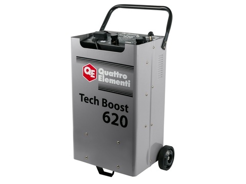Пуско-зарядное устройство QUATTRO ELEMENTI Tech Boost 620 ( 12 / 24 Вольт, заряд до 90А, п (771-473)