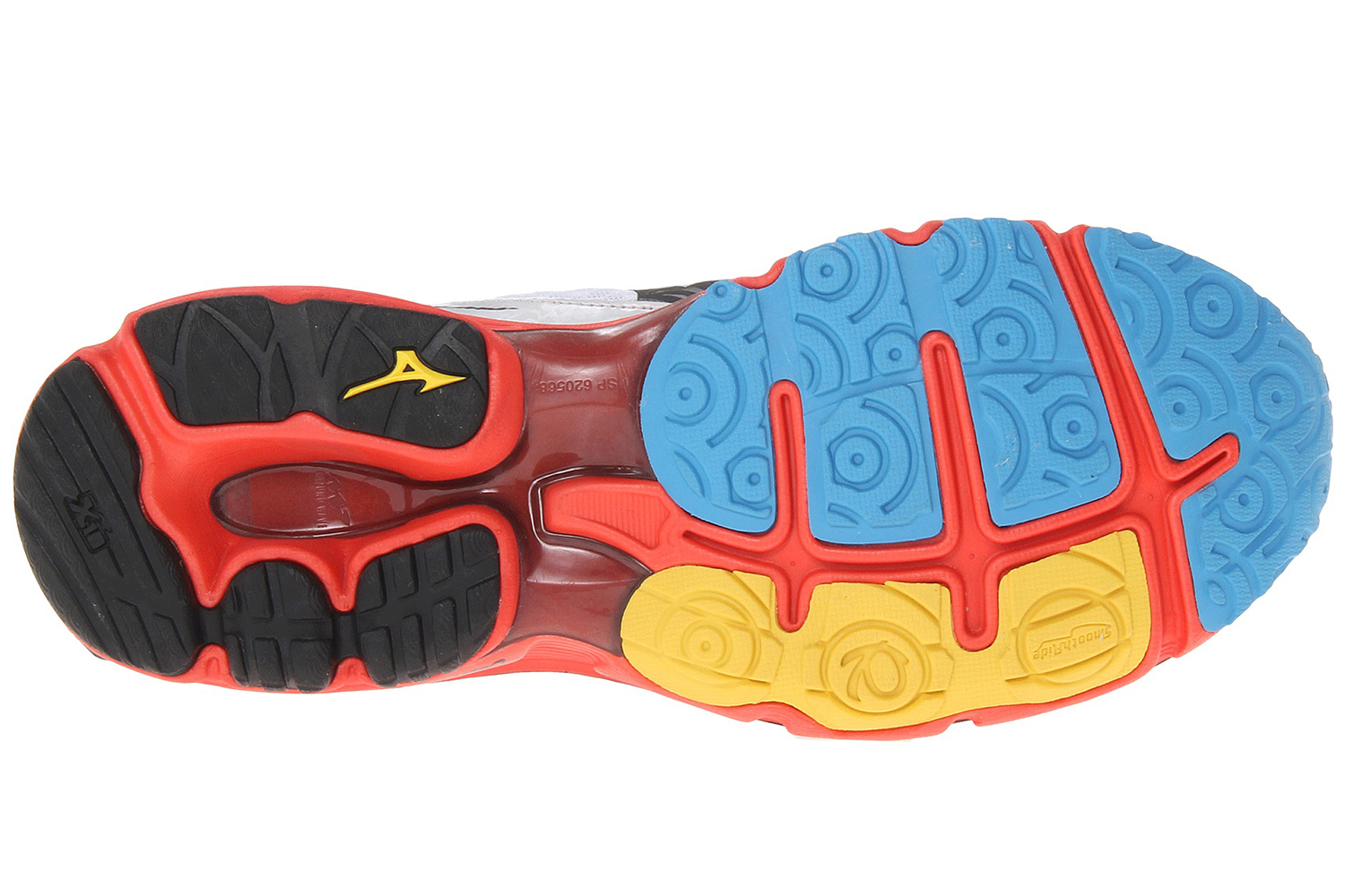 Mizuno Wave Rider 17 Кроссовки для бега мужские белые