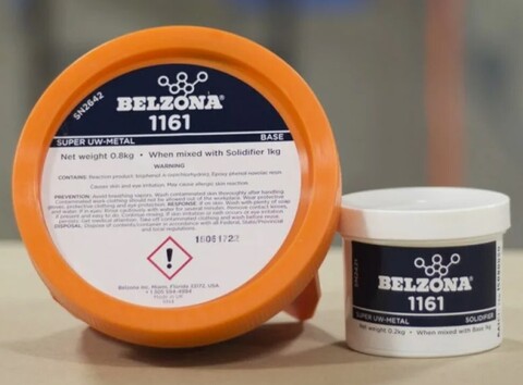Belzona 1161 Super UW-Metal (Белзона 1161) - двухкомпонентный композит - 1 кг