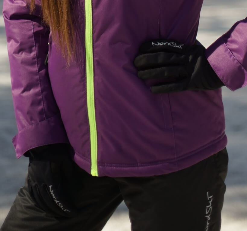 Nordski Jr Arctic Membrane детские перчатки black - 2