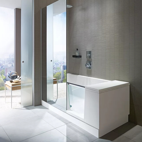 Duravit Shower + Bath 791246000001000 Комплект слива-перелива квадратно-овальный
