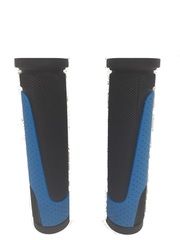 Грипсы MTB XH-G56B 125mm,  резина,черно\синие