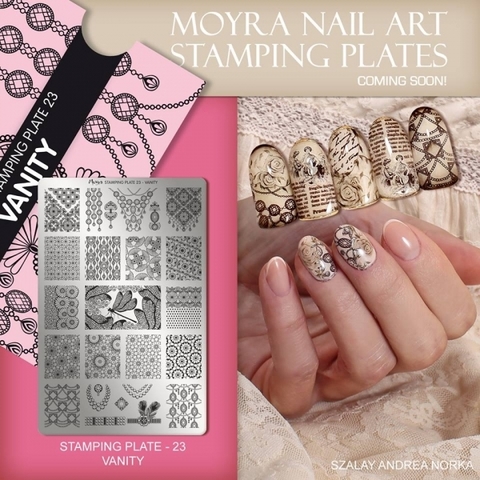 MOYRA Пластина для литья стемпинга 23