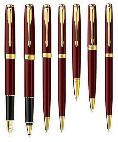Ручка шариковая Parker Sonnet Mono K339 Red GT (R0789220)