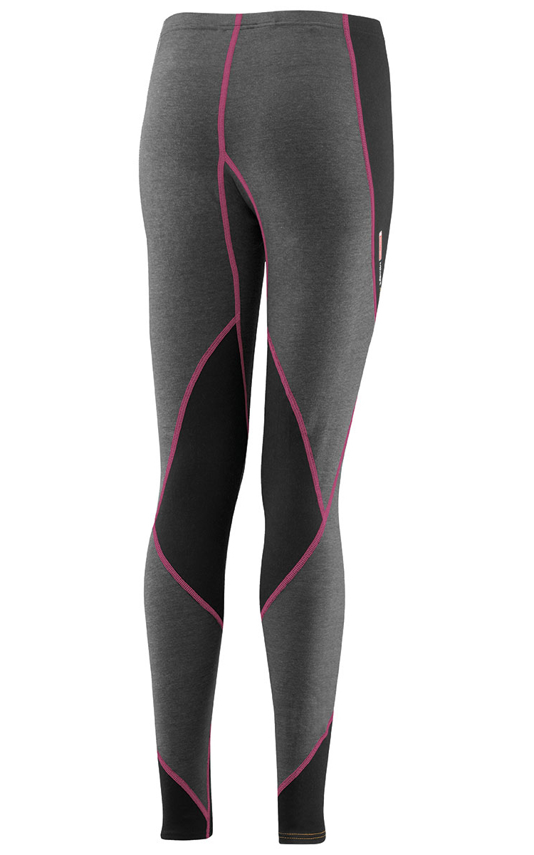 Термобелье кальсоны женские Mizuno Virtual Body Long черные-серые - 2