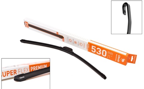 Всесезонная бескаркасная щетка стеклоочистителя (дворник) ClimAir SUPER FLEX PREMIUM 21 Всесезонная бескаркасная щетка стеклоочистителя (дворник) ClimAir SUPER FLEX PREMIUM 21