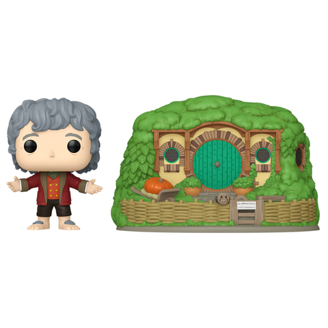 Funko POP! Town LOTR Bilbo Baggins with Bag-End (39)
