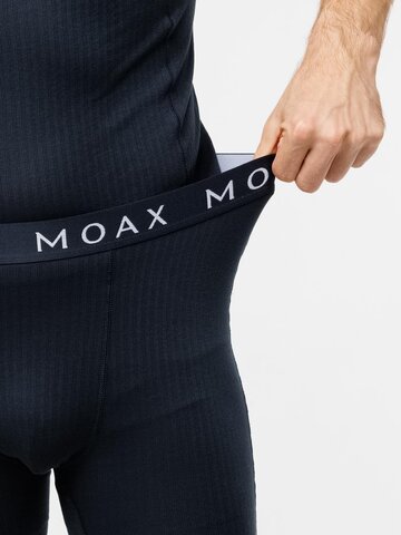 Мужское термобелье трусы боксеры Moax Race темно-синие