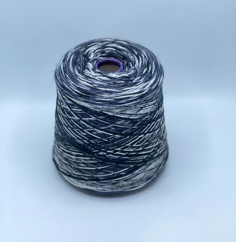 Filati Venezia, Calzeteria,400м.75% Меринос, 25% Полиамид, Темно-серый, деграде, 37509