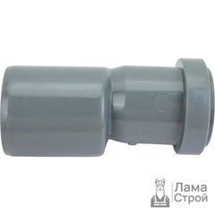 Переход ПВХ 50 × 40 эксцентрический безнапорный серый
