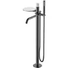 Boheme 129-SGM-MR-GR Смеситель STICK напольный SHINE GUN METAL MRAMOR GREY