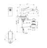 Ideal Standard Conca BC760GN Однорукоятковый смеситель для биде с донным клапаном