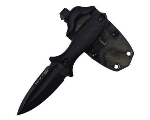 Нож NC Custom Grave BSW, сталь AUS-10, G10 Black